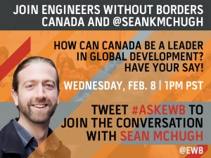 Twitter Q&A with Sean McHugh of Canada Fair Trade Network on Wednesday at 1PM PST!
