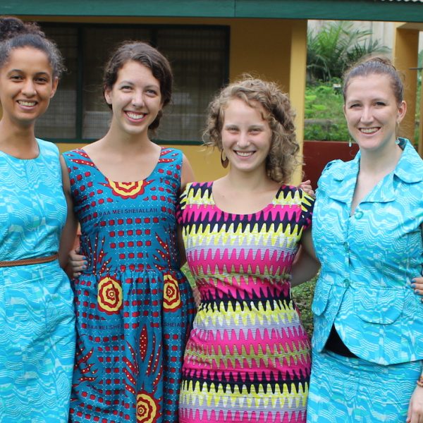 EWB's new Impact Evaluation & Learning Manager, Courtney Robinson (second from right)