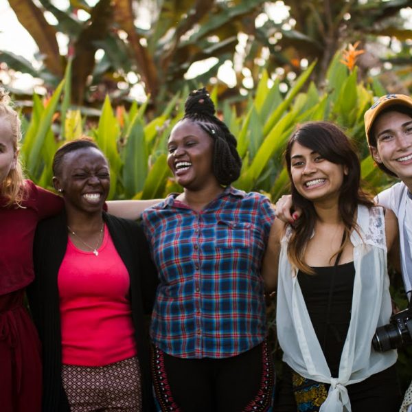 Group of women laughing