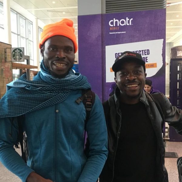 Kumvana Fellows arrive at Toronto International Airport