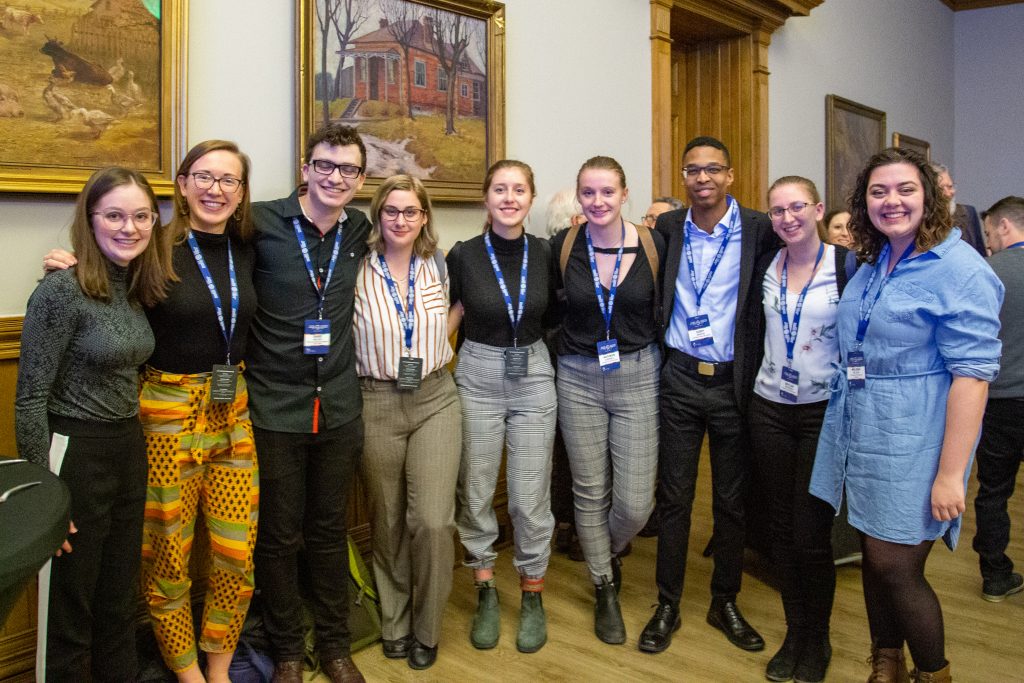 EWB University of New Brunswick Chapter Members at Global XChange 2020