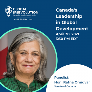 Hon. Ratna Omidvar - Global (R)Evolution Panelist