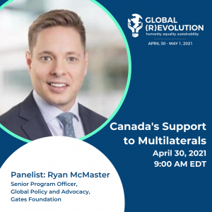 Ryan McMaster - Global (R)Evolution Panelist