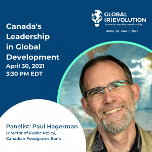 Paul Hagerman - Global (R)Evolution Panelist